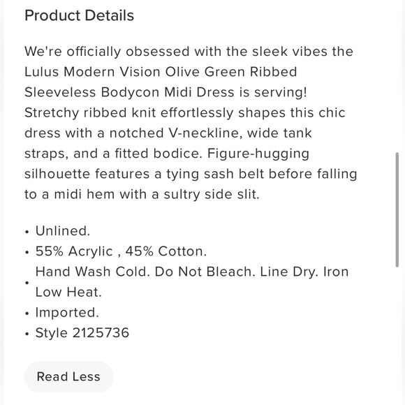 Lulus Olive Green Belted Midi Dress - Picture 4 of 8